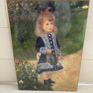 Girl with a Watering Can Pierre-Auguste Renoir 1963 National Gallery Of Art  VTG